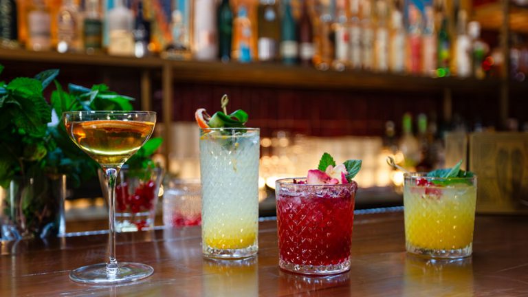 The Dragon Room and The Pink Adobe Cocktails